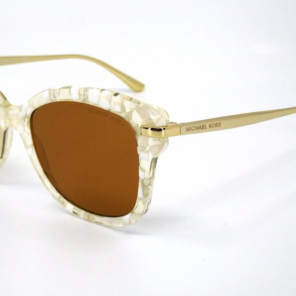MICHAEL KORS “MK 2047 (Lia)” Gold & White Sunglasses
